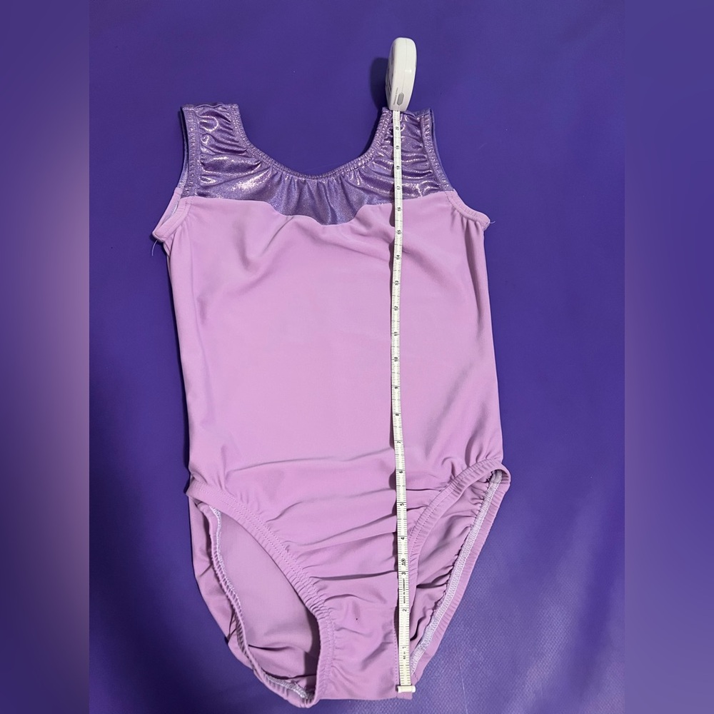 Purple Sleeveless Leotard